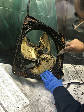 エアコン洗浄の様子2